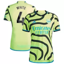 Camisola Arsenal White 4 Homem Equipamento 2ª 2023/24 Camisola Arsenal White 4 Homem Equipamento 2ª 2023/24