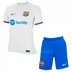 Camisola FC Barcelona Criança Equipamento 2ª 2023/24 Camisola FC Barcelona Criança Equipamento 2ª 2023/24