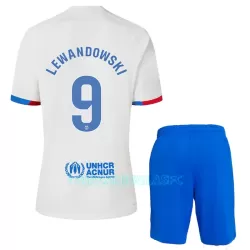 Camisola FC Barcelona Lewandowski 9 Criança Equipamento 2ª 2023/24 Camisola FC Barcelona Lewandowski 9 Criança Equipamento 2ª 2023/24