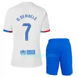 Camisola FC Barcelona O. Dembele 7 Criança Equipamento 2ª 2023/24 Camisola FC Barcelona O. Dembele 7 Criança Equipamento 2ª 2023/24