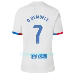 Camisola FC Barcelona O. Dembele 7 Criança Equipamento 2ª 2023/24
