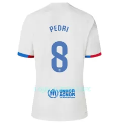 Camisola FC Barcelona Pedri 8 Criança Equipamento 2ª 2023/24