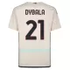 Camisola AS Roma Dybala 21 Criança Equipamento 2ª 2023/24