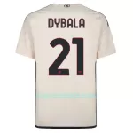 Camisola AS Roma Dybala 21 Homem Equipamento 2ª 2023/24