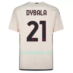 Camisola AS Roma Dybala 21 Homem Equipamento 2ª 2023/24