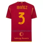 Camisola AS Roma Ibanez 3 Homem Equipamento 1ª 2023/24