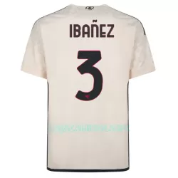 Camisola AS Roma Ibanez 3 Homem Equipamento 2ª 2023/24