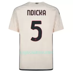 Camisola AS Roma Ndicka 5 Homem Equipamento 2ª 2023/24