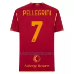 Camisola AS Roma Pellegrini 7 Homem Equipamento 1ª 2023/24