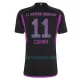 Camisola FC Bayern de Munique Coman 11 Criança Equipamento 2ª 2023/24