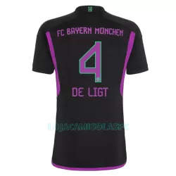 Camisola FC Bayern de Munique De Ligt 4 Criança Equipamento 2ª 2023/24