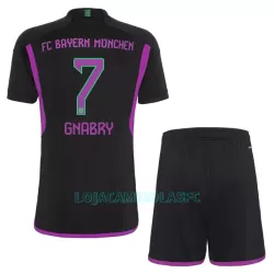 Camisola FC Bayern de Munique Gnabry 7 Criança Equipamento 2ª 2023/24 Camisola FC Bayern de Munique Gnabry 7 Criança Equipamento 2ª 2023/24