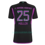 Camisola FC Bayern de Munique Müller 25 Homem Equipamento 2ª 2023/24
