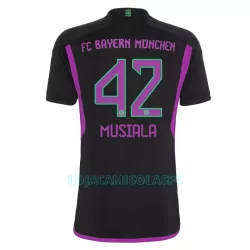 Camisola FC Bayern de Munique Musiala 42 Criança Equipamento 2ª 2023/24