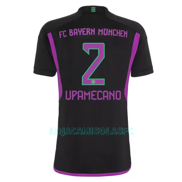 Camisola FC Bayern de Munique Upamecano 2 Criança Equipamento 2ª 2023/24