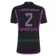 Camisola FC Bayern de Munique Upamecano 2 Criança Equipamento 2ª 2023/24