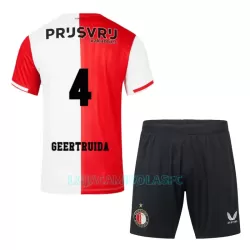 Camisola Feyenoord Geertruida 4 Criança Equipamento 1ª 2023/24 Camisola Feyenoord Geertruida 4 Criança Equipamento 1ª 2023/24