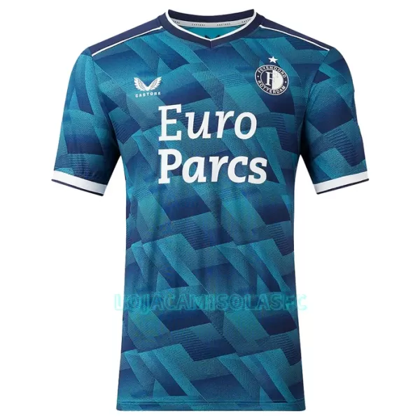 Camisola Feyenoord Geertruida 4 Criança Equipamento 2ª 2023/24