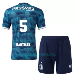 Camisola Feyenoord Hartman 5 Criança Equipamento 2ª 2023/24 Camisola Feyenoord Hartman 5 Criança Equipamento 2ª 2023/24