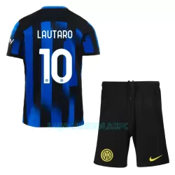 Camisola Inter Milan Lautaro Martinez 10 Criança Equipamento 1ª 2023/24 Camisola Inter Milan Lautaro Martinez 10 Criança Equipamento 1ª 2023/24
