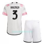 Camisola Juventus Bremer 3 Criança Equipamento 2ª 2023/24