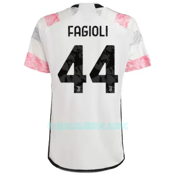 Camisola Juventus Fagioli 44 Criança Equipamento 2ª 2023/24