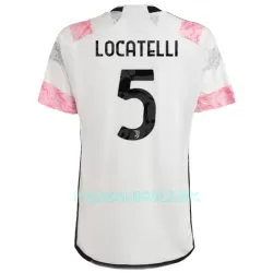 Camisola Juventus Locatelli 5 Criança Equipamento 2ª 2023/24