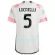 Camisola Juventus Locatelli 5 Criança Equipamento 2ª 2023/24