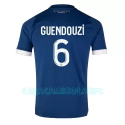 Camisola Olympique Marseille GUENDOUZI 6 Criança Equipamento 2ª 2023/24