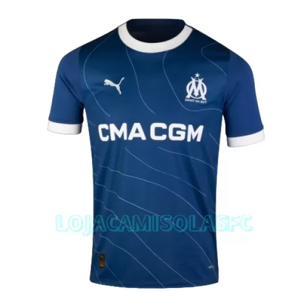 Camisola Olympique Marseille GUENDOUZI 6 Criança Equipamento 2ª 2023/24