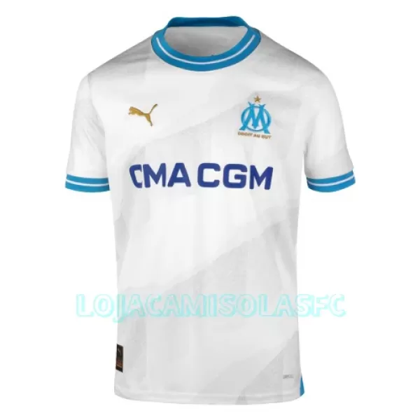 Camisola Olympique Marseille GUENDOUZI 6 Homem Equipamento 1ª 2023/24