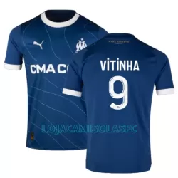 Camisola Olympique Marseille VITINHA 9 Homem Equipamento 2ª 2023/24 Camisola Olympique Marseille VITINHA 9 Homem Equipamento 2ª 2023/24