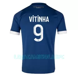 Camisola Olympique Marseille VITINHA 9 Homem Equipamento 2ª 2023/24