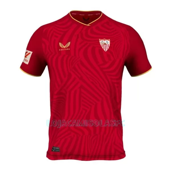 Camisola Sevilla FC Criança Equipamento 2ª 2023/24