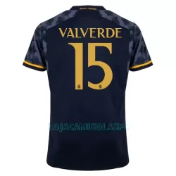 Camisola Real Madrid Valverde 15 Homem Equipamento 2ª 2023/24