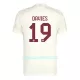 Camisola FC Bayern de Munique Davies 19 Champions League Criança Equipamento 3ª 2023/24