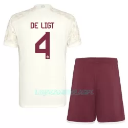 Camisola FC Bayern de Munique De Ligt 4 Champions League Criança Equipamento 3ª 2023/24 Camisola FC Bayern de Munique De Ligt 4 Champions League Criança Equipamento 3ª 2023/24
