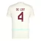 Camisola FC Bayern de Munique De Ligt 4 Champions League Criança Equipamento 3ª 2023/24