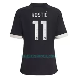 Camisola Juventus Kostic 11 Criança Equipamento 3ª 2023/24
