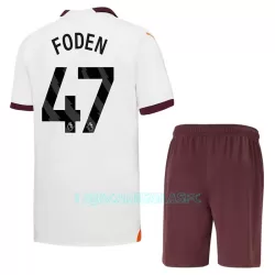 Camisola Manchester City Foden 47 Criança Equipamento 2ª 2023/24