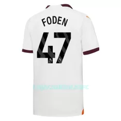 Camisola Manchester City Foden 47 Homem Equipamento 2ª 2023/24