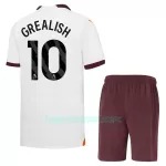 Camisola Manchester City Grealish 10 Criança Equipamento 2ª 2023/24