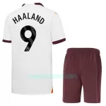 Camisola Manchester City Haaland 9 Criança Equipamento 2ª 2023/24
