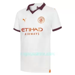 Camisola Manchester City Rodrigo 16 Criança Equipamento 2ª 2023/24