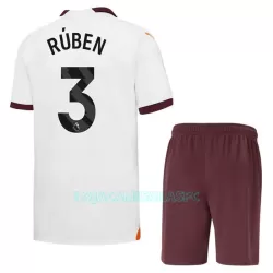 Camisola Manchester City Rúben 3 Criança Equipamento 2ª 2023/24 Camisola Manchester City Rúben 3 Criança Equipamento 2ª 2023/24