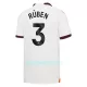 Camisola Manchester City Rúben 3 Criança Equipamento 2ª 2023/24