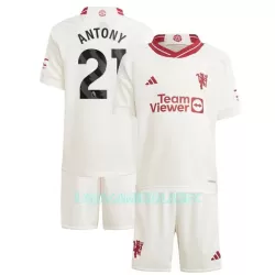 Camisola Manchester United Antony 21 Criança Equipamento 3ª 2023/24 Camisola Manchester United Antony 21 Criança Equipamento 3ª 2023/24