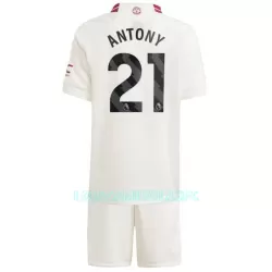 Camisola Manchester United Antony 21 Criança Equipamento 3ª 2023/24