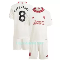 Camisola Manchester United Bruno Fernandes 8 Criança Equipamento 3ª 2023/24 Camisola Manchester United Bruno Fernandes 8 Criança Equipamento 3ª 2023/24
