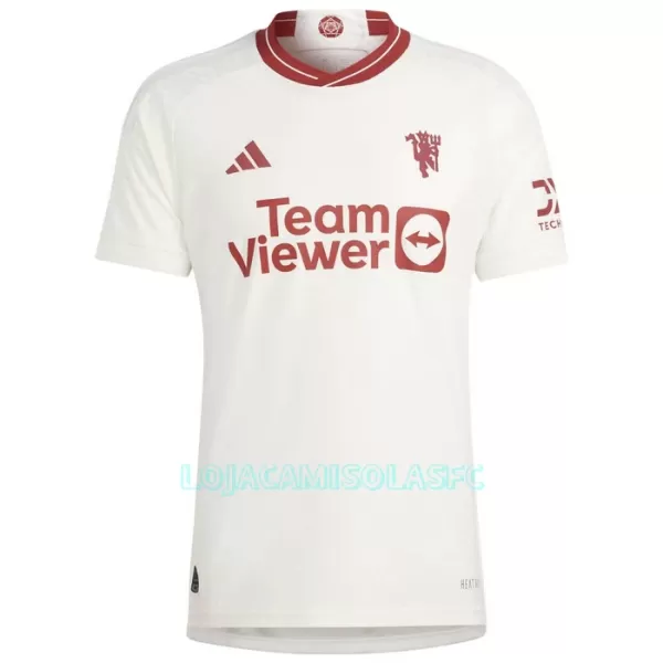 Camisola Manchester United Bruno Fernandes 8 Homem Equipamento 3ª 2023/24
